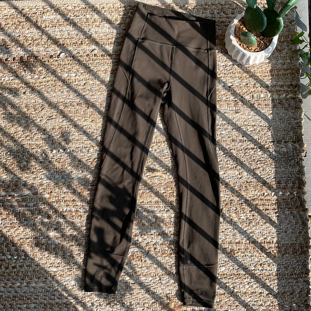 Lululemon Army Green Leggings